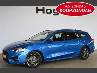 Ford Focus Wagon 1.0 EcoBoost 126pk ST Line ketting! Navigatie 1e Eigenaar Airco LED Cruise control Goed Onderhouden Inruil Mogelijk!