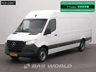 Mercedes Sprinter 317 CDI Nieuw Model Automaat L3H2 170PK Airco Cruise Camera Parkeersensoren v+a 10inch MBUX CarPlay Stoelverwarming Euro6 L3 Airco Cruise control
