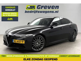 Alfa Romeo Giulia 2.2 Eco Business Super 180PK LED Camera Cruise Clima Navigatie Leder 19"LMV