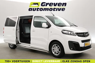 Opel Vivaro 2.0 CDTI L3H1 | Dubbele Cabine | Airco | Cruise | Camera | Trekhaak | Carplay | Parkeersens.