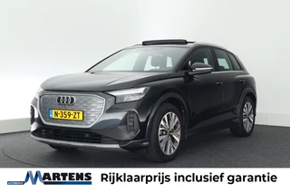 Hoofdafbeelding Audi Q4 e-tron Audi Q4 e-tron 40 204pk Launch edition Advanced 77 kWh SOH 90% Panoramadak Keyless Stoelverwarming Leder Navigatie