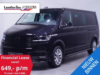 Volkswagen Transporter 2.0 TDI 150 pk DSG Aut Dubbel Cabine 2x Schuifdeur, LED Koplampen, Navi, Camera, PDC V+A, 5-Zits