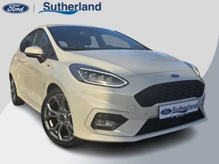 Hoofdafbeelding Ford Fiesta Ford Fiesta 1.0 EcoBoost Hybrid ST-Line X | Adaptive cruise control | Winter Pack | Dodehoeksensoren | Full-LED koplampen | Achteruitrijcamera | Draadloze telefoonlader | Privacy glass