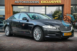 Hoofdafbeelding Jaguar XJ Jaguar XJ 3.0 V6D Portfolio Panodak Leer Navigatie Camera Cruise Clima