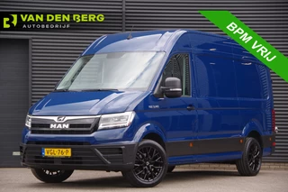 MAN TGE 3.140 35 2.0 140PK AUT. LED, TREKHAAK, LEDER, CAMERA, NAVI, CRUISE, AIRCO, PARKEERSENSOREN, NL AUTO, NAP