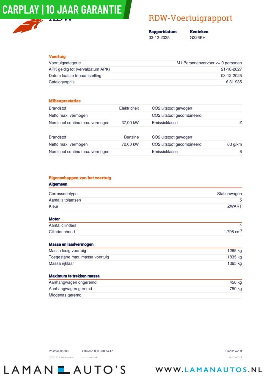 Hoofdafbeelding Toyota Corolla Touring Sports