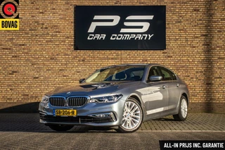 BMW 5-serie 520i Luxury Line, NAP, Leder, Carplay, Head-Up