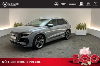Audi Q4 e-tron 50 quattro S edition 77 kWh | S line, Warmtepomp, Adaptive Cruise Control, Parkeersensoren V+A |