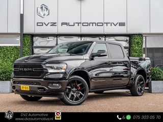 Dodge Ram 1500 5.7 V8 4x4 Crew Cab Laramie Sport | Pano | H/K Sound | 360 Cam | Luchtvering | Custom Uitlaat