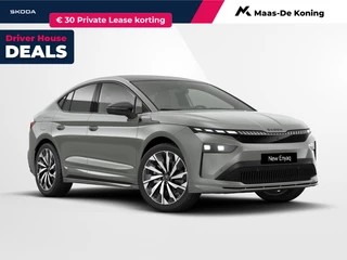Škoda Enyaq coupé iv Sportline Elektromotor 210 kW / 286 PK SUV Elektri | Trekhaak wegklapbaar | 21'' Lichtmetalen Velgen | 2000,- inruilvoordeel !!