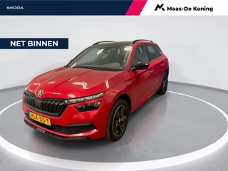 Skoda Kamiq 1.0 Tsi 110pk DSG Monte Carlo · Apple/Android Car Play · Camera · Keyless · Glazendak · P-Sensoren · 17'' Inch · Garantie t/m 29-11-2028 of 100.000km