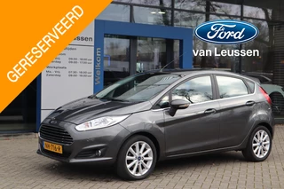 Ford Fiesta 100PK TITANIUM 5-DEURS RIEM-VERVANGEN! NAVIGATIE PARK-SENSOREN LM-VELGEN CLIMA VOORRUITVERWARMING