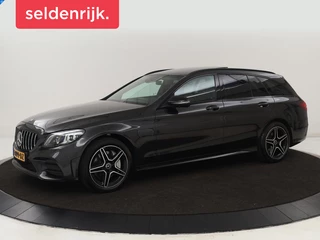 Mercedes-Benz C-klasse Estate 300 e Business Solution AMG Limited | Panoramadak  | Trekhaak | Cruise Control | 360 Camera | Stoelverwarming | Carplay | Sfeerverlichting | PHEV | Elektrische Achterklep