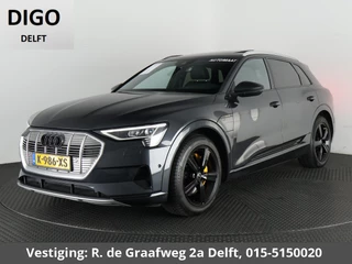 Audi e-tron 55 Quattro Black Edition Plus 95 kWh 408 PK | ACCU 89% | 1e eigenaar | Schuif-/Kanteldak | Navigatie |