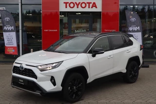 Toyota RAV4 2.5 HYBRID BI-TONE STOEL/STUURVERW. 360GR-CAM JBL-AUDIO BLIND-SPOT KEYLESS FACELIFT-MODEL!