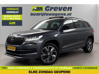 Škoda Kodiaq 1.5 TSI 150PK Sportline DSG Pano Sfeer Memory LED Virtual Camera Carplay Clima Cruise Navi PDC 19"LMV