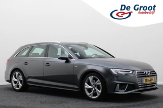 Audi A4 Avant 35 TFSI S edition Automaat 2x S-line, LED, PDC, Navigatie, Climate, Cruise, Audi Pre Sense, Trekhaak, 18''