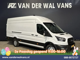 Ford Transit 2.0 TDCI 131pk L4H3 Jumbo Euro6 Airco | Camera | Cruisecontrol | Verwarmde voorruit Parkeersensoren, Bijrijdersbank
