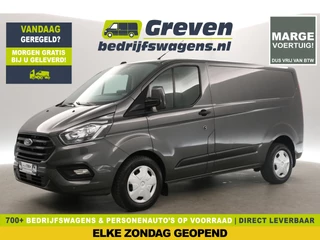 Ford Transit Custom 280 2.0 TDCI L1H1 Trend 170PK Marge Automaat Airco Cruise Camera Carplay Navi PDC 3 Persoons Trekhaak