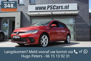 VW Polo 1.0 TSI DSG 3x R-Line Acc|CarPlay|Nav|Stoelverw|Pano