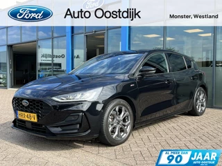 Ford Focus 1.0 EcoBoost Hybrid ST Line 125PK Winterpack Cruise Navi Camera SYNC4 Climate Privacy Glass Parkeersensoren *Sportief*