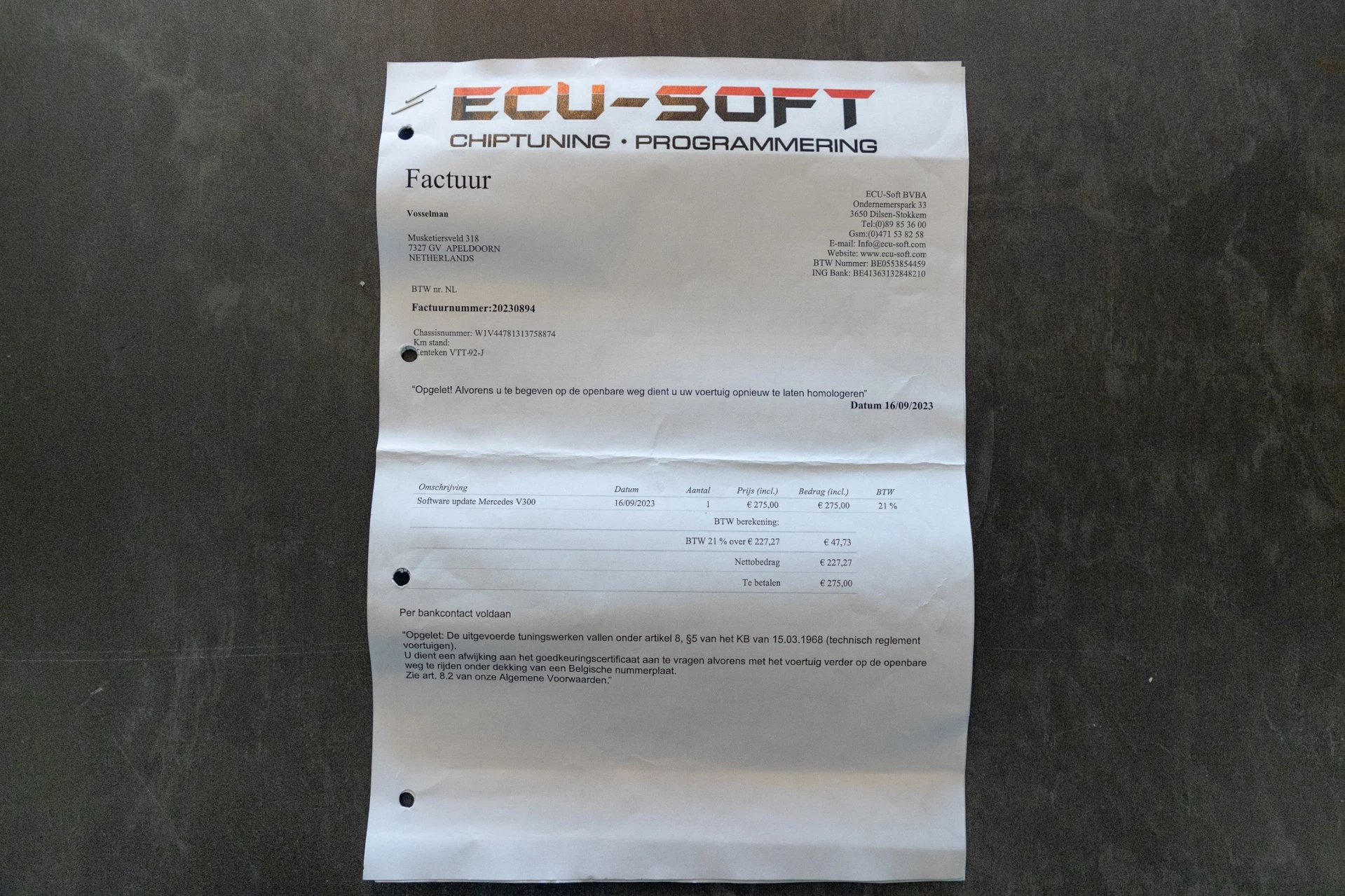 Hoofdafbeelding Mercedes-Benz V-Klasse