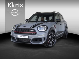 MINI Countryman John Cooper Works ALL4 Chili + Chester Leer Malt Brown +  + Achteruitrijcamera + Glazen panoramadak + Harman-Kardon