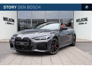 BMW 4 Serie Cabrio M440i xDrive Automaat / Trekhaak / Parking Assistant Plus / M Adaptief onderstel / Adaptieve LED / Comfort Access / Stoelverwarming
