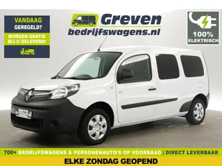 Renault Kangoo Z.E. L2H1 Huur-Accu | EMISSIEVRIJE ZONE | Elektrisch | Automaat | Airco Navigatie PDC Elektrpakket