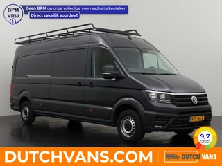 Volkswagen Crafter 2.0TDI 140PK DSG Automaat L4H3 Highline | Imperiaal | Trekhaak | Airco | 3-Persoons | Betimmering