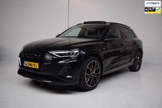 Audi E-tron E-tron 50 quattro Launch edition Black 71 kWh ORG.NED / PANORAMADAK / LUCHTVERING / S- LINE / ADAPT.CRUISE / CARPLAY