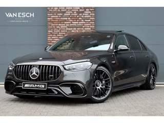 Hoofdafbeelding Mercedes-Benz S-Klasse Mercedes-Benz S-Klasse AMG 63 S E Performance Aut9 | 802pk | Carbon | Achterasbesturing | Distronic+ | Airmatic | Stoelventilatie | Panoramadak | Vlakkenverwarming | Digital Light | Nappa Leder | Burmester |
