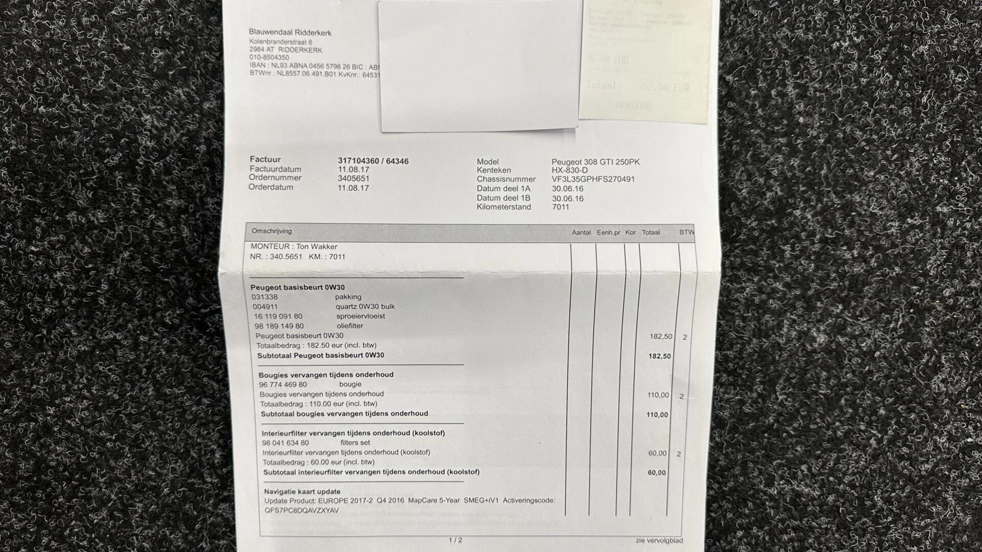 Hoofdafbeelding Peugeot 308