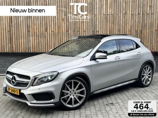 Hoofdafbeelding Mercedes-Benz GLA Mercedes GLA-klasse AMG 45 4MATIC Automaat | Panoramadak | Bi-Xenon verlichting | Lederen bekleding | Stoelverwarming | Climate & Cruise control | 20 inch lichtmetalen velgen | Parkeersensoren voor en achter | Achteruitrijcamera
