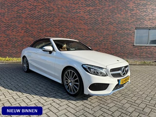 Hoofdafbeelding Mercedes-Benz C-Klasse Mercedes-Benz C-Klasse Cabrio 180 Premium Plus AMG Airscarf Burmester 360 Camera Led High-performance