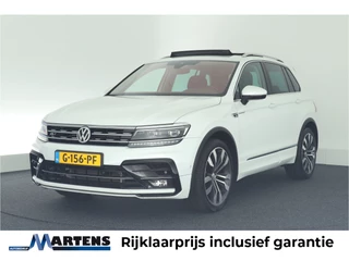 Volkswagen Tiguan 1.5 TSI 150pk DSG ACT R-Line Highline Trekhaak Camera Leder Stoelverwarming Panoramadak Virtual Cockpit Navigatie