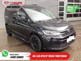 Volkswagen Caddy Cargo 2.0 TDI 125 pk DSG Aut. Black Edition LED/ Adapt.Cruise/ Standkachel/ Stoelverw./ Leder/ Carplay/ Navi/ LMV/ Sidebars/ Trekhaak/ Airco