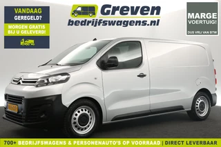 Citroën Jumpy 1.6 BlueHDI L2H1 | Marge | Airco Carplay Cruise Navigatie PDC Lat-om-Lat Elektrpakket