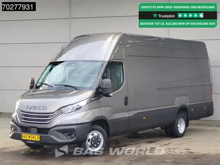 Iveco Daily 35C21 XXL 3.0L Automaat 19,3m3 L5H3 210PK Hoog Dak Dubbellucht 3,5t Trekhaak ACC Navi LED Camera Parkeersensoren Euro6 L5 Airco Trekhaak