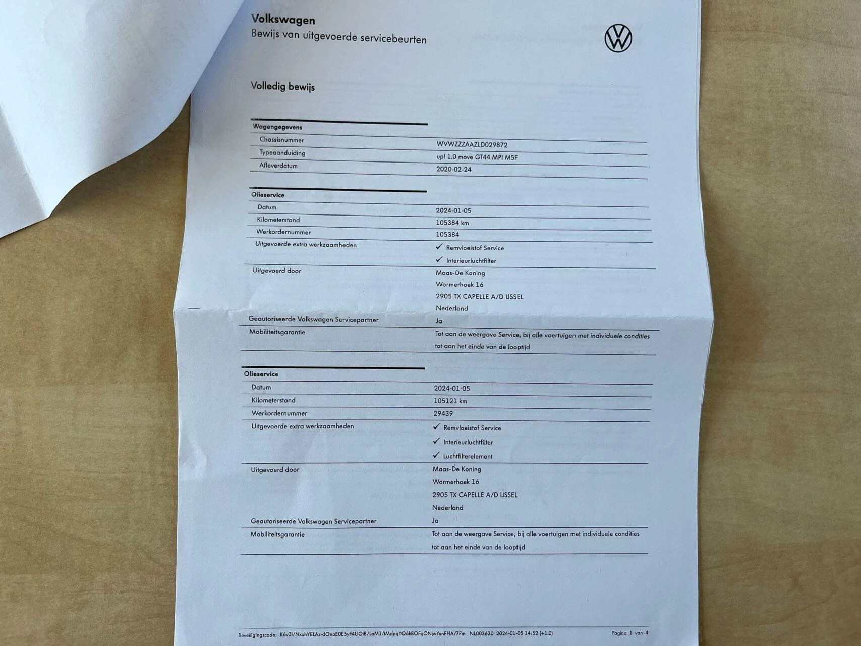 Hoofdafbeelding Volkswagen up!
