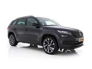 Škoda Kodiaq 1.5TSI Sportline ( 7-Pers.) Aut* LEATHER-MICROFIBRE | MEMORY-PACK | FULL-LED | ADAPTIVE-CRUISE | CAMERA | DAB+ | AMBIENT-LIGHT | KEYLESS | CARPLAY | HEATED-SPORTSEATS | DAB | SHIFT-PADDLES | 20 "ALU*
