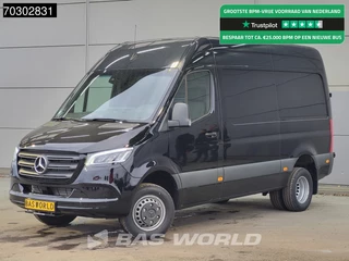 Mercedes Sprinter 519 CDI Automaat Dubbellucht L2H2 Navi Airco Cruise Camera 10inch MBUX CarPlay Euro6 L2 Airco Cruise control