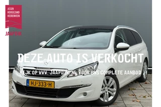 Peugeot 308 SW BWJ 11-2015 | 1.2PT 111PK BL Executive | TREKHAAK | PANO DAK | PRIVACY GLASS | NAVI | CRUISE | PDC |