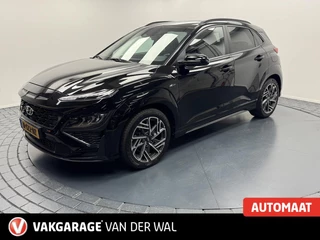 Hyundai Kona 1.6 T-GDi N-Line 199PK Automaat-Trekhaak-Navigatie-Cr.contr-Clima-Camera-LED-Parkeersensoren-Stoelverwarming-Lm18''velgen