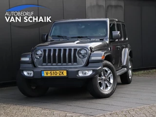 Hoofdafbeelding Jeep Wrangler Jeep Wrangler 2.2D Sahara | GRIJS KENTEKEN | LEDER | CAMERA | STOEL/STUURVERW. | ALPINE AUDIO | CRUISE | NAVI |