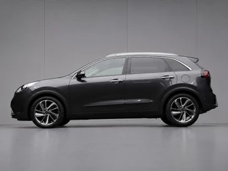 Kia Niro 1.6 GDi Hybrid Style Edition Sport (APPLE CARPLAY,NAVI,CAMERA,STOEL/STUUR VERWARMING,LED,GETINT,SPORTSTOELEN,LM VELGEN)