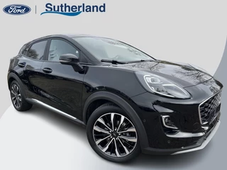 Hoofdafbeelding Ford Puma Ford Puma 1.0 EcoBoost Hybrid Titanium X | 155pk Automaat | Panoramadak | Adaptive cruise control | Winter-pack | Full-LED koplampen | Handsfree bedienbare achterklep | Dodehoeksensoren