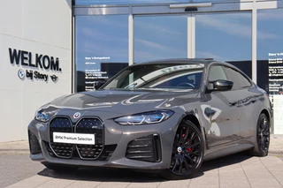 BMW i4 M50 High Executive / Schuif-kanteldak / Trekhaak / Laserlight / Adaptief M Onderstel / Adaptieve LED / Parking Assistant Plus / Comfort Access