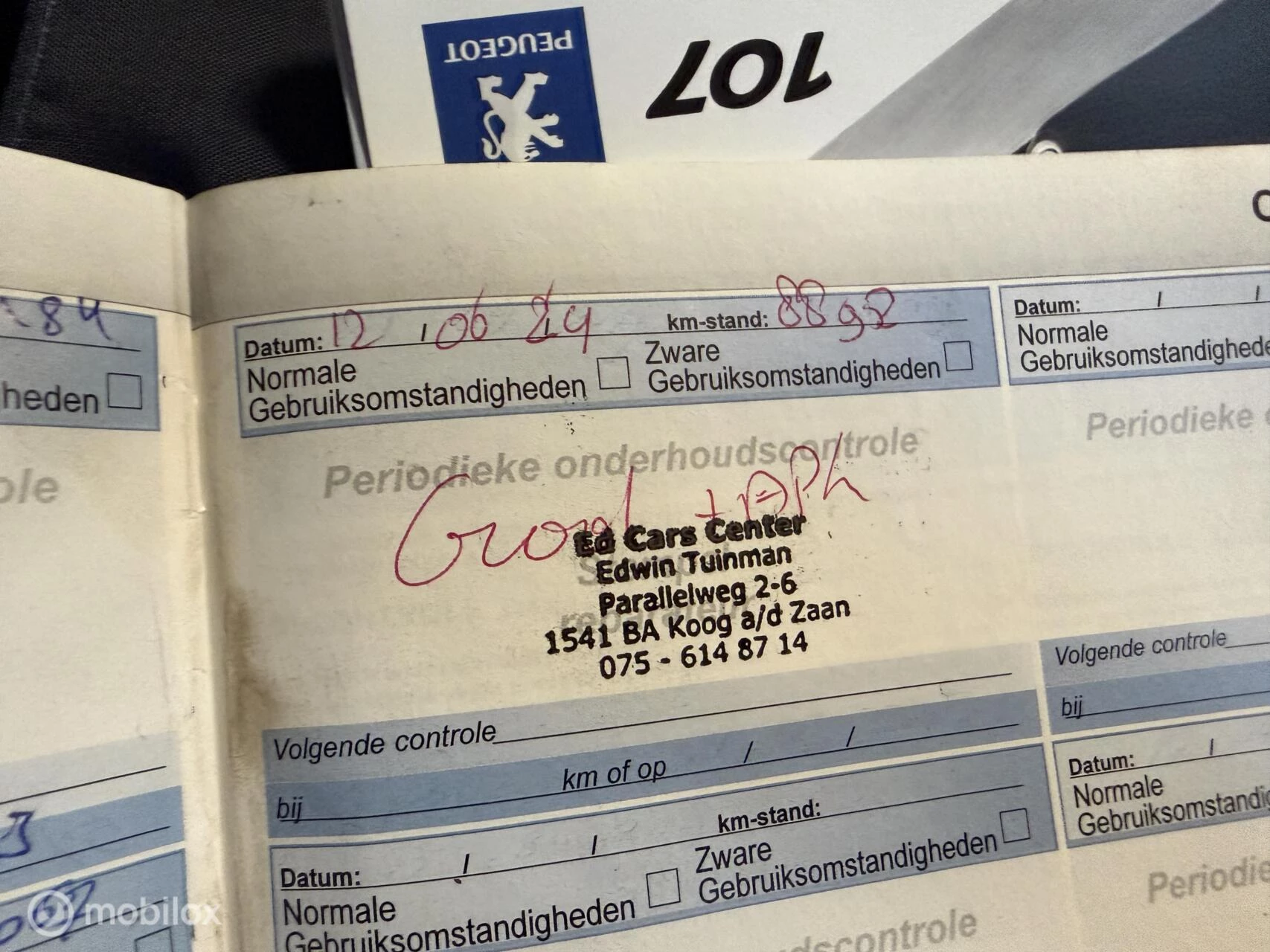 Hoofdafbeelding Peugeot 107