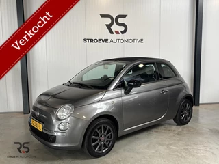 Fiat 500 C 1.2 Lounge | Navi | Clima | PDC | Cabrio | 15" | Leder | Leuke auto!! |